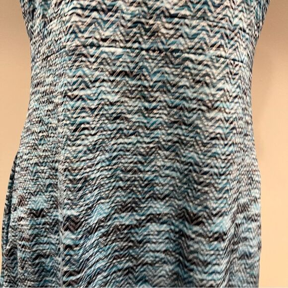 MPG sleeveless halter athletic v-neck mini dress size large - Picture 3 of 14